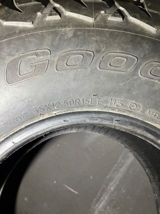 Neumático BF Goodrich 35x12.5R15 Nuevo