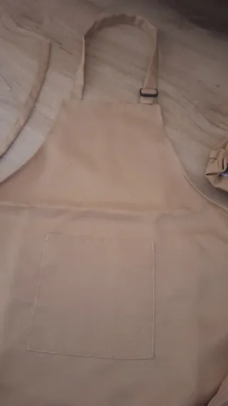 Gorro y delantal de cocina infantil