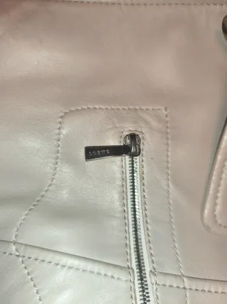 Chaqueta Loewe Piel Vacuno Talla 38 Beige