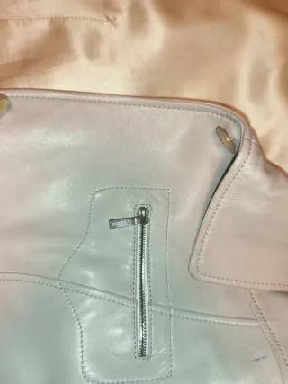 Chaqueta Loewe Piel Vacuno Talla 38 Beige