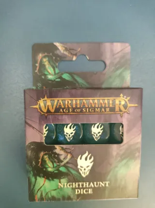 Dados Warhammer Age of Sigmar Nighthaunt