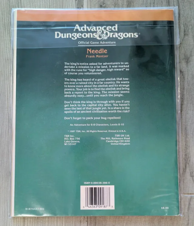 Advanced Dungeons & Dragons: Needle