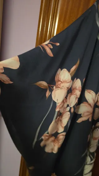 Kimono floral talla única