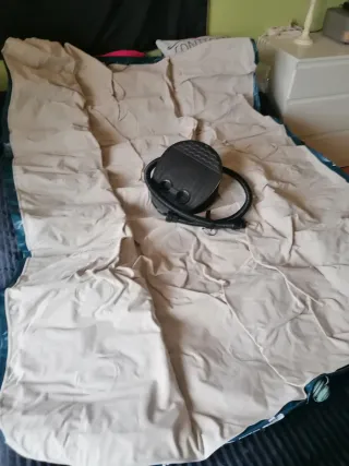 Colchón inflable con inflador nuevo
