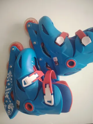 Patines Oxelo niño Talla 30-32 + Protecciones