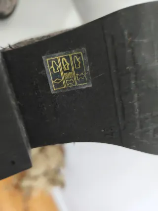 Botines Animal Print Talla 37