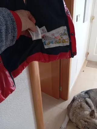 Chaleco plumas Moncler Rojo para niño o niña