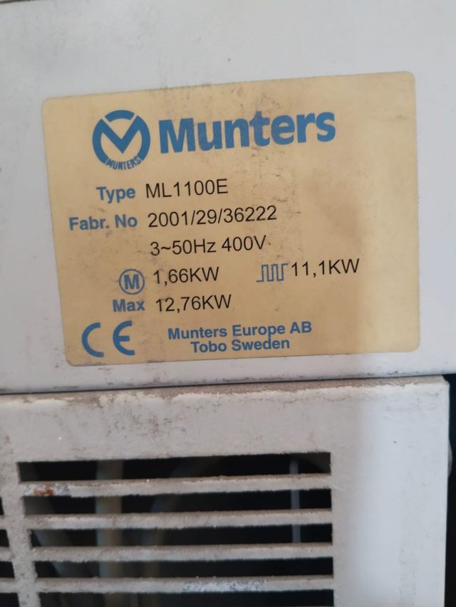 Deshumidificador industrial