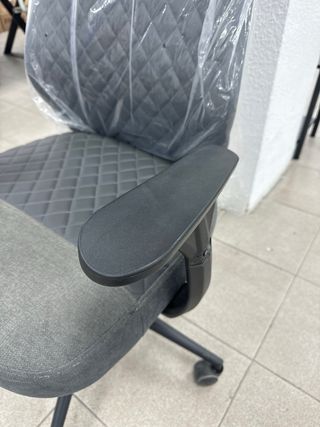 Silla de oficina gris Winners