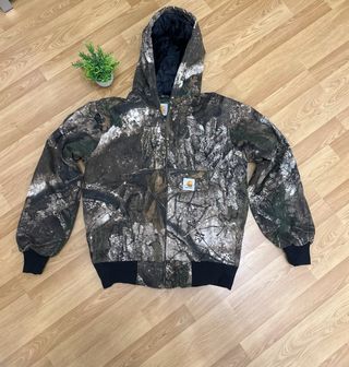 Chaqueta Carhartt Camuflaje con Capucha