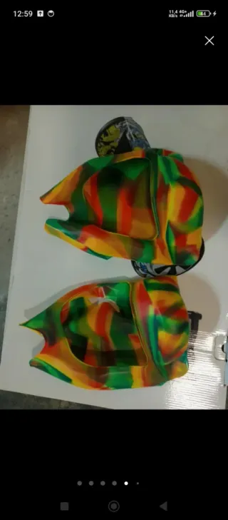 Hoverboard Azul Estrellado