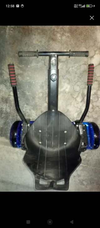 Hoverboard Azul Estrellado