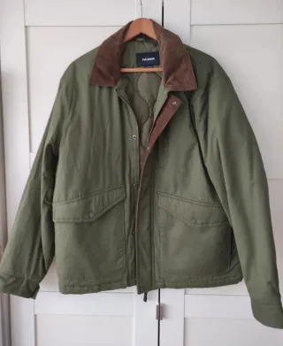 Chaqueta Pull&Bear verde talla L