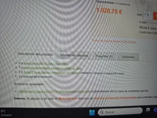 Kit Solar Autoconsumo HUAWEI 2.3kWp nuevo