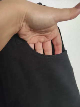 Pantalón vaquero recto mom jeans Stradivarius