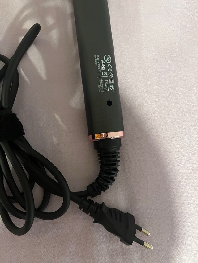 Rizador de pelo IDItalian negro y rosa