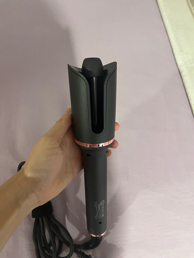 Rizador de pelo IDItalian negro y rosa