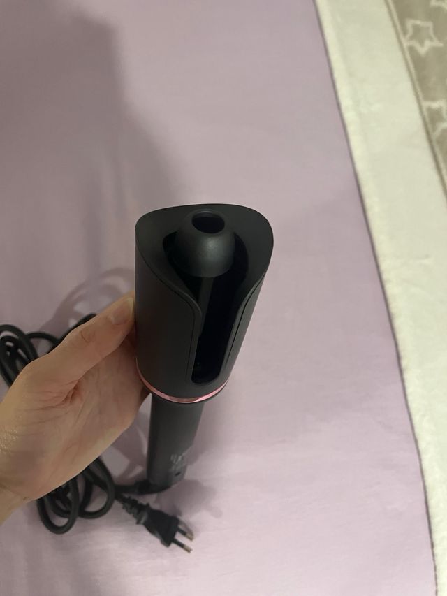 Rizador de pelo IDItalian negro y rosa