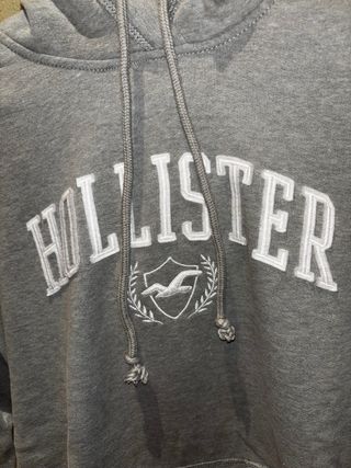 Sudadera Hollister verde clarito