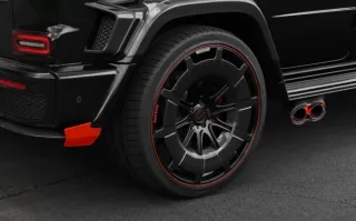 Llantas Brabus Forjadas 22 pulgadas con carbono