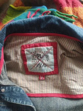 Chaqueta vaquera, seca BTS Sports, talla 16 años.