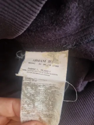 Sudadera Armani Jeans Marrón