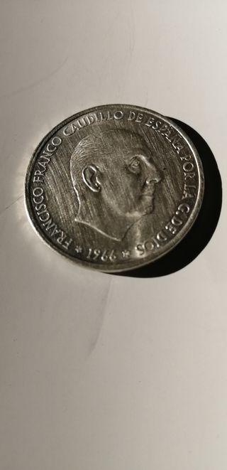 Moneda 100 pts Francisco Franco 1966*68