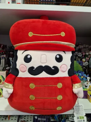 Cuscino Legami Schiaccianoci Rosso e Oro