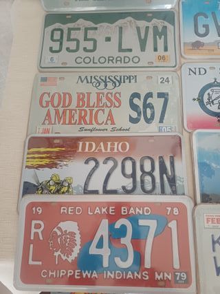 10 Targhe da Collezione Sigillate