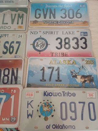 10 Targhe da Collezione Sigillate