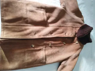 Chaqueta de ante y borrego