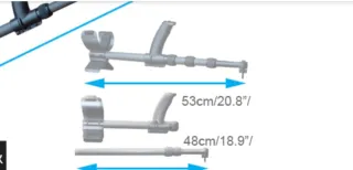 Muletas telescópicas