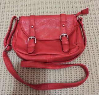 Bolso bandolera rojo