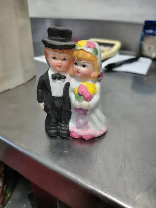 Figura de novios para tarta