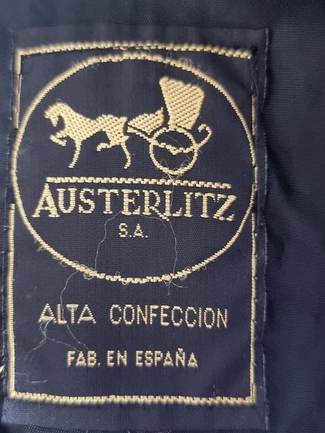 Abrigo lana y cachemir negro