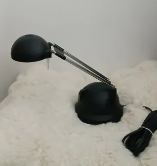 Lámpara Escritorio Negra Metálica