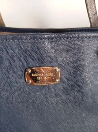 Bolso Tote Michael Kors Azul  marino