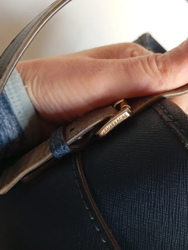 Bolso Tote Michael Kors Azul  marino