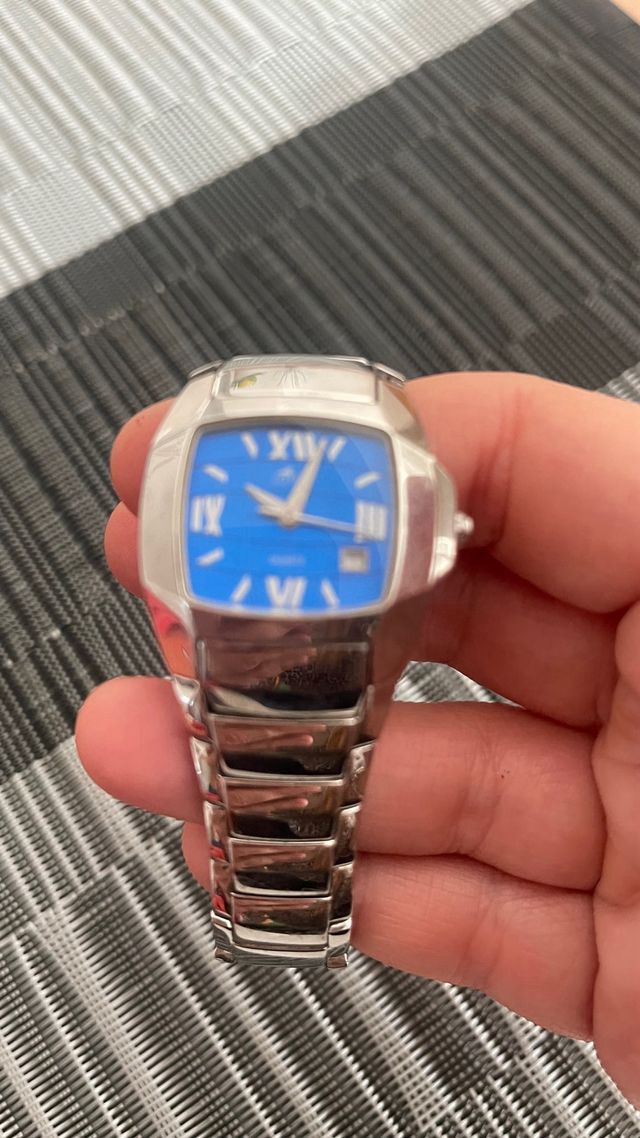 Reloj Lotus Mujer Azul y Plateado