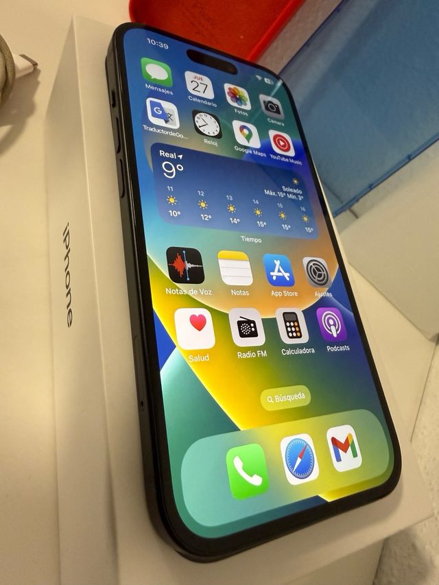 iPhone 15 256GB (con factura)