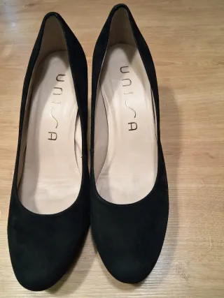 Zapatos de tacón Unisa negros talla 38