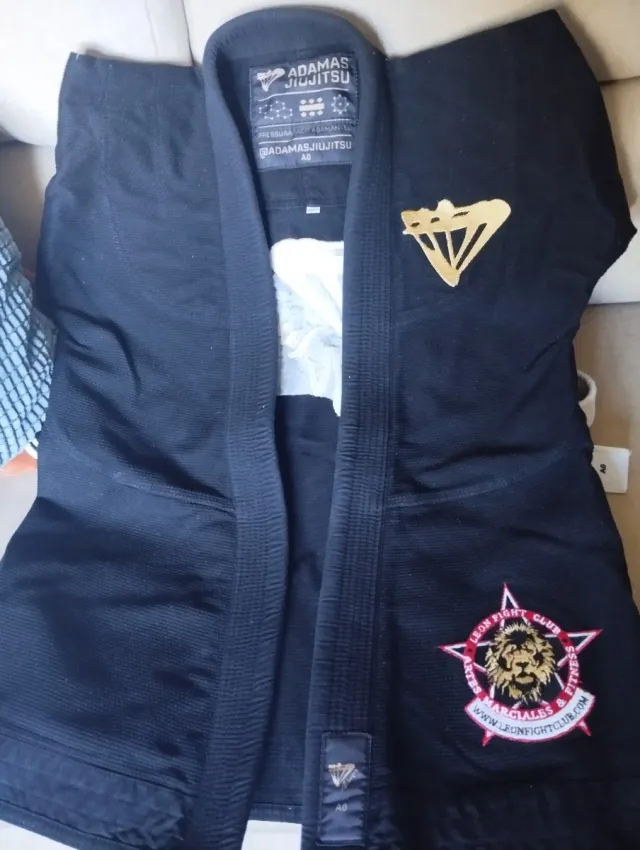 Gi BJJ Damascen Negro Talla A0