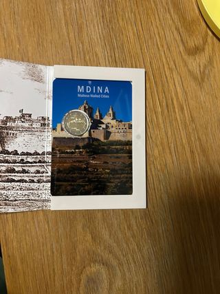 Moneda 2€ Malta 2024 Abeja de Malta y Ciudadela