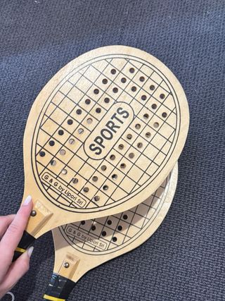 Coppia Racchette Legno SPORTS