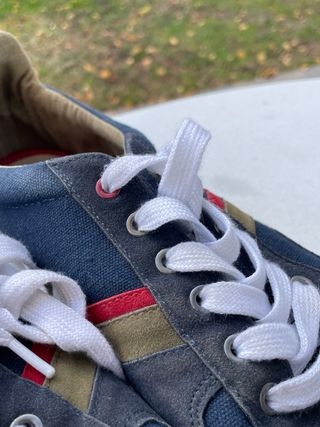 Zapatillas Zara Man Azul/Rojo