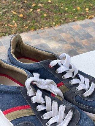 Zapatillas Zara Man Azul/Rojo