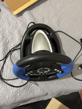 Volante NPLAY con caja PS2/PS3/PC