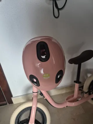 Bici de equilibrio rosa para niña