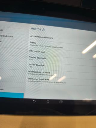 Tablet Asus K010 Negra