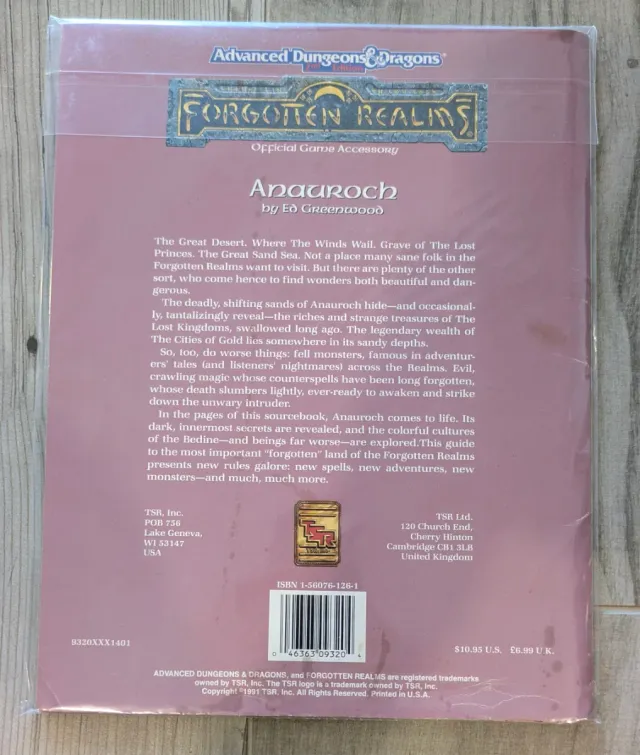 FR13 Anauroch AD&D Accessory (manchas humedad)